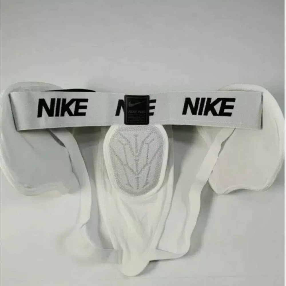 Mens Nike Pro Hyperstrong Compression Football Jock Strap AQ0750-100 Sz 2XL NWT